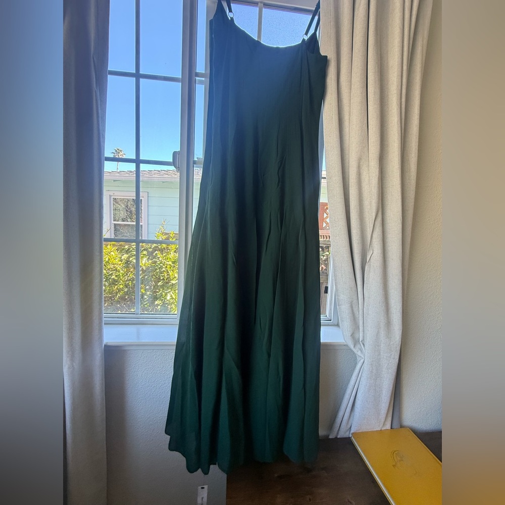 Reformation Katalina Dress (Forest) - Picture 8 of 13